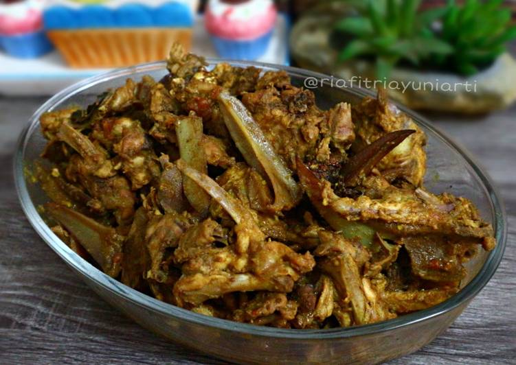 Rica rica balungan(tulang ayam)