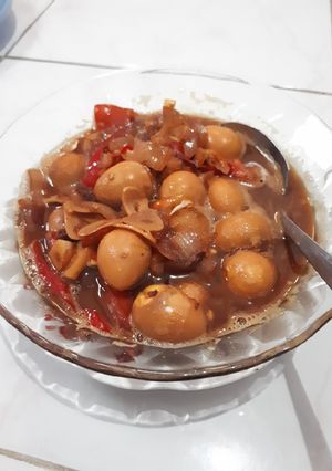 Foto resep Telur puyuh kecap