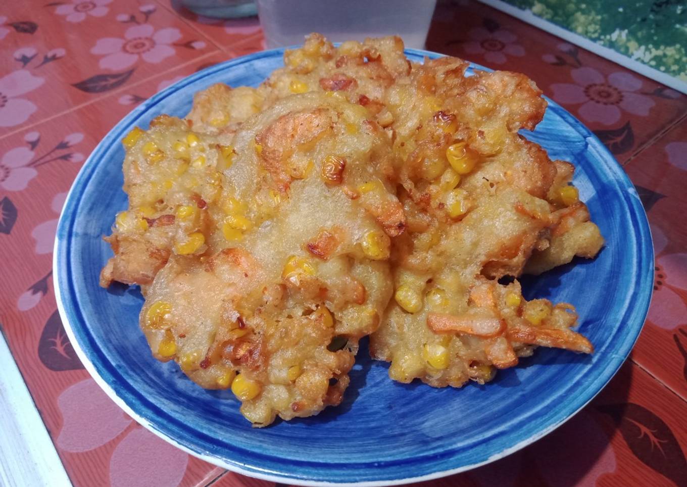 Bakwan jagung udang