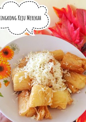 Foto resep Singkong Keju Merekah