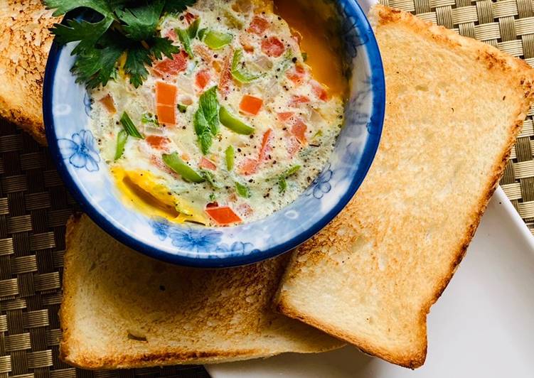 Simple Way to Make Award-winning Cheesy Egg in a bowl