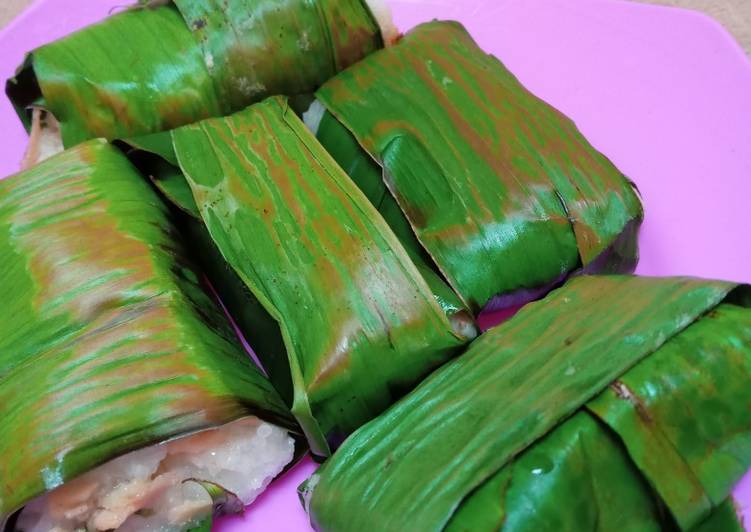 Bagaimana Bikin Lemper ketan fiber creme yang Enak