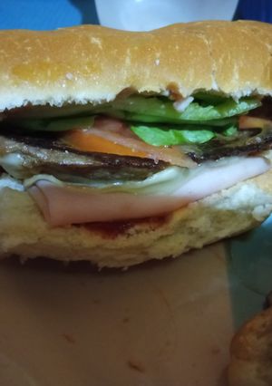 Una foto de Chivito uruguayo 😋