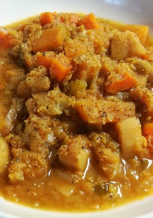 A picture of Hearty & Healthy Lentil Stew.