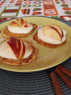 Almás-pudingos palacsinta recept fotója