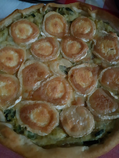 Foto principal de Quiche de calabacín y queso de cabra