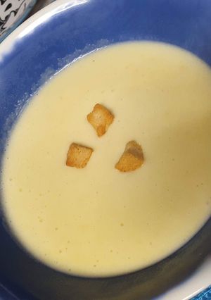 Una foto de Vichyssoise de calabacín