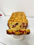 Crumble Plumcake con Fragole, Cioccolato e Mascarpone