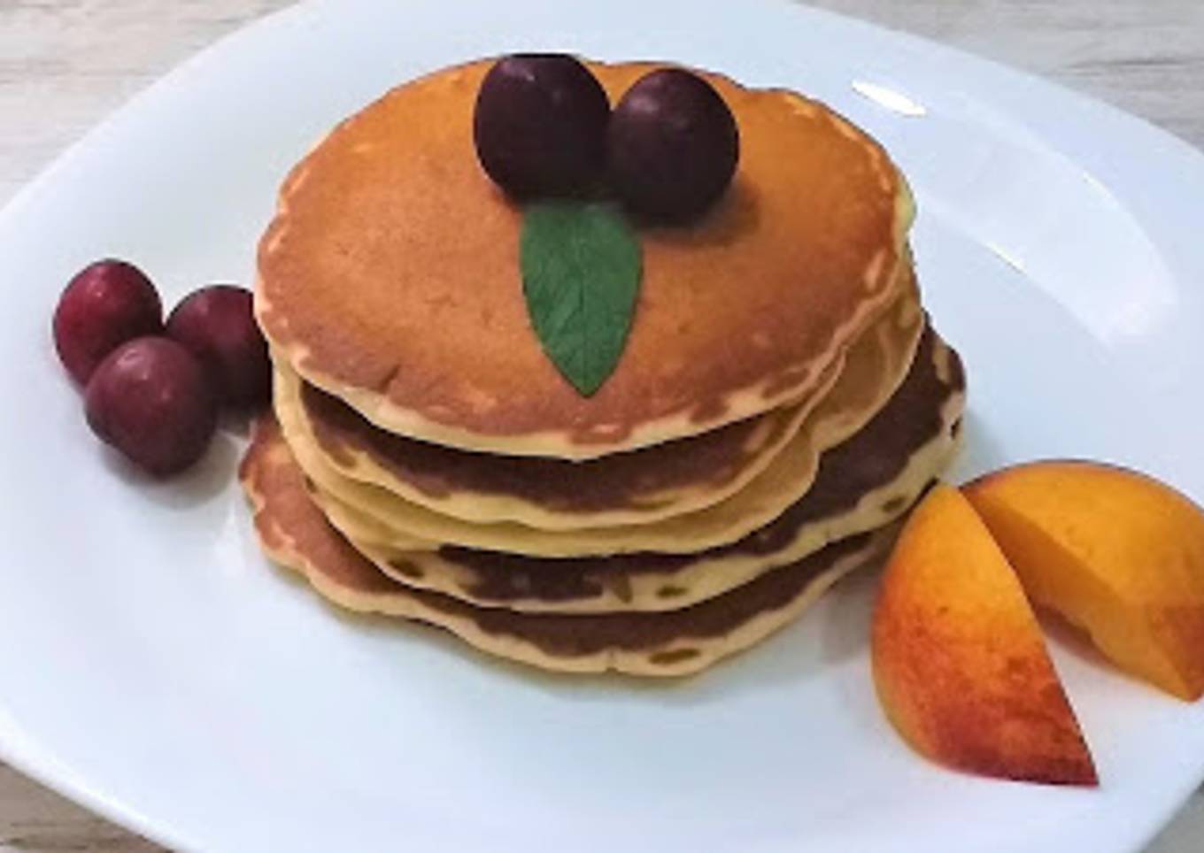 Tortitas americanas con miel