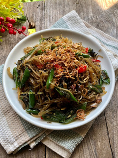 Foto resep Oseng Soun Cabe Ijo (ala angkringan)