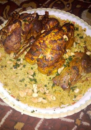 صورة لوصفة دجاج محشي 😋😋