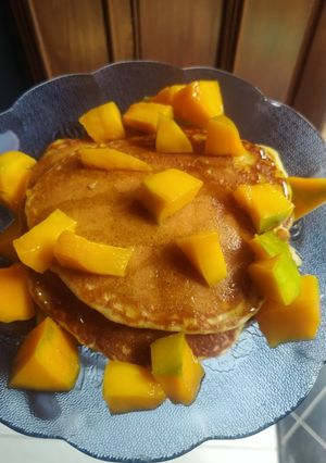Foto resep Pancake Mangga Fluffy