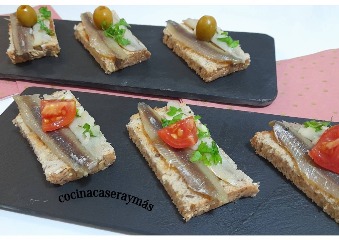 Matrimonio -anchoas y boquerones en vinagre-