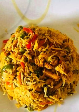 নিরামিষ পোলাও(niramish pulao recipe in Bengali) রেসিপির প্রধান ছবি