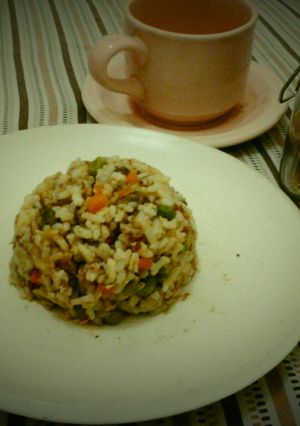 Foto resep Nasi Campur Instan Magic Com