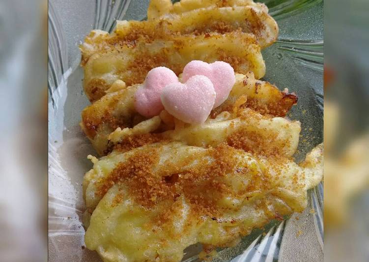 Pisang kepok goreng gula palm💓