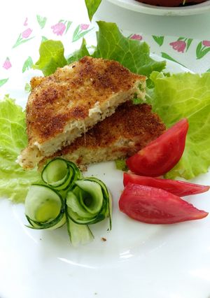 Фото Котлетки из цветной капусты.