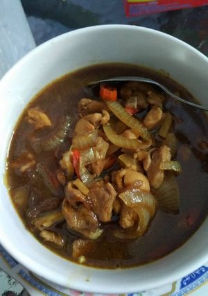 Foto resep Ayam filet saus tiram pedas