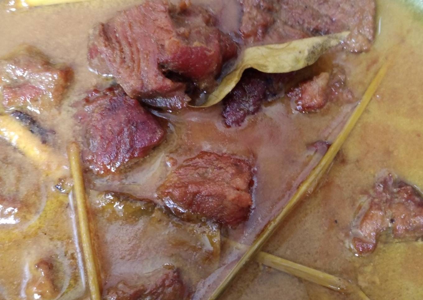 54.Sapi masak dendeng kelem
