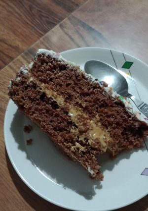 Una foto de Bizcochuelo fácil para torta 🍰