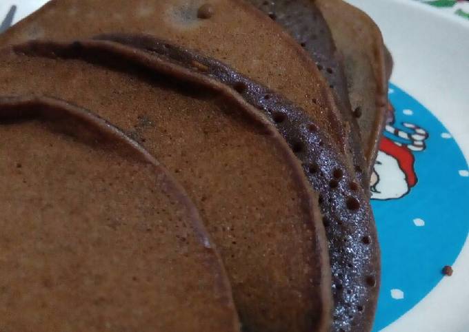 Cara Memasak Resep Pancake Chocolatos Teflon