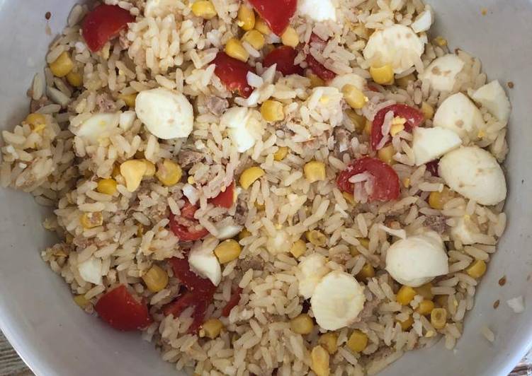 Recette de Tous les soirs de la semaine Salade de riz