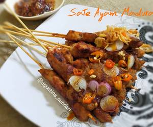 Resep mudah 203. Sate Ayam Madura Nikmat Lezat