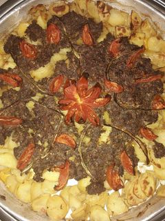 صورة لوصفة لحمة بالصينية
