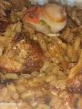 Arroz con conejo y vierias