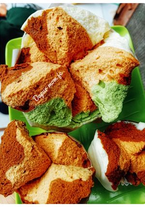 Foto resep Bolu kukus mekar anti gagal, lembut, gak bau telor dan enak