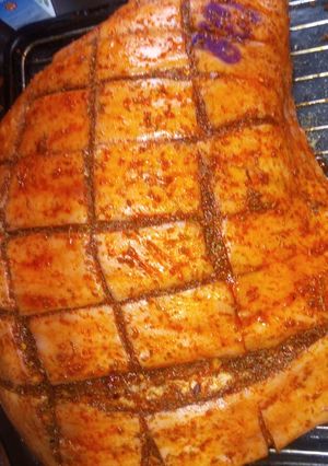 Una foto de Pernil de cerdo