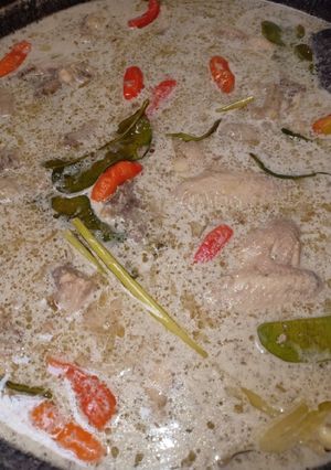 Foto resep Opor ayam putih bumbu instant "Bamboe"