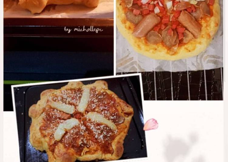 Cara Gampang Menyiapkan #14 Pizza bolognise and chessee panggang anti gagal yang Lezat