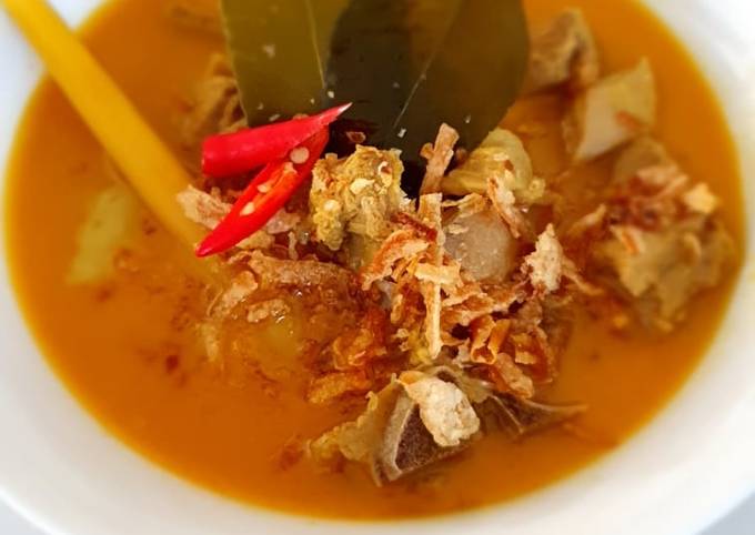 Gulai daging kambing