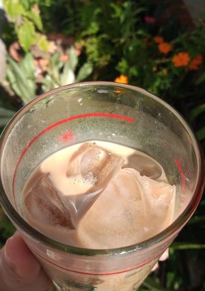 Una foto de Iced coffee fácil<3