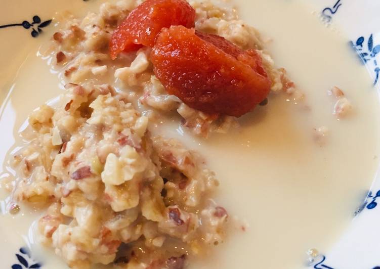 Colazione a base di fiocchi d’avena