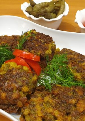عکسی از دستور کوکوی لوبیا سبز