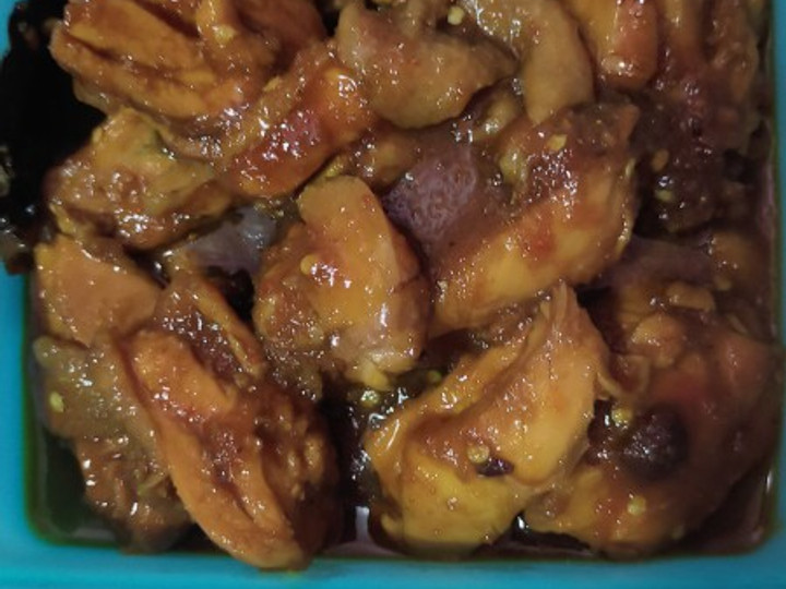 Resep Bacem ayam pedas, Menggugah Selera