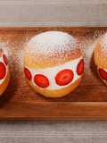 Maritozzi Con La Panna (Italian Sweet Bun with Cream)