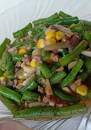Foto resep Buncis cah daging