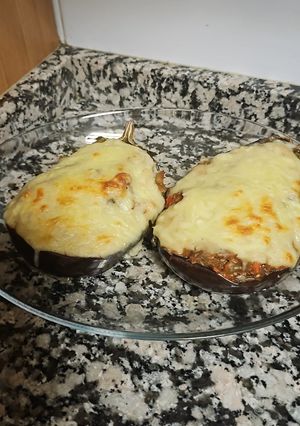 Una foto de Berenjenas rellenas de atún