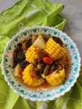Sayur Asem Pepaya Muda, Labu Siam & Buah Asam