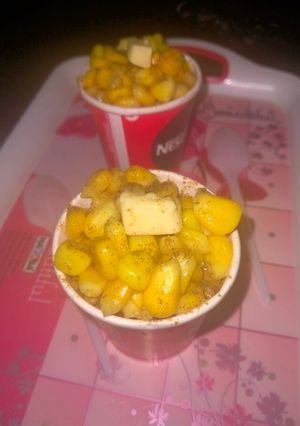 A picture of Butter masala Sweet corn.