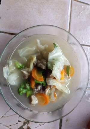 Foto resep Sayur Sop Daging Sapi & Bakso