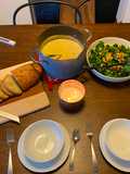 Garlic and Rosemary Potato Soup