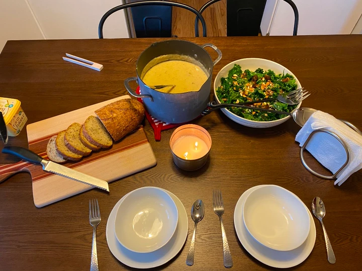 Easy Ways Make Recipes Garlic and Rosemary Potato Soup the  Makes Drooling Really Delicious.
