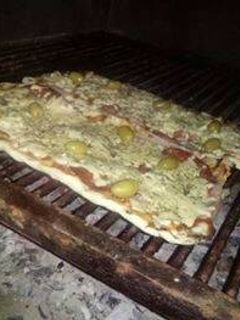 Una foto de Pizza a la parrilla