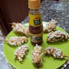 Pearl chilli pakoda A picture of Pearl chilli pakoda.