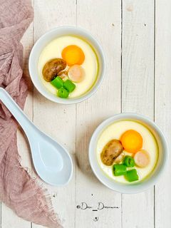 Foto resep Silky Chawan Mushi(Japanese Steamed Egg)
