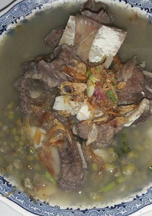 Foto resep Sup kacang hijau